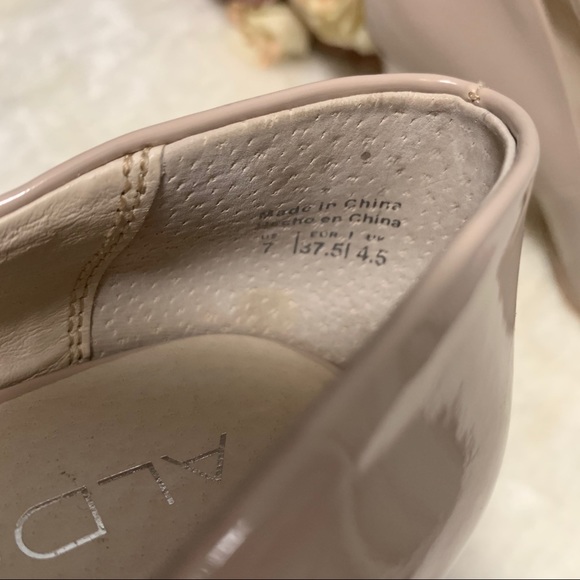Aldo Peep Toe Nude Heels - Picture 7 of 10